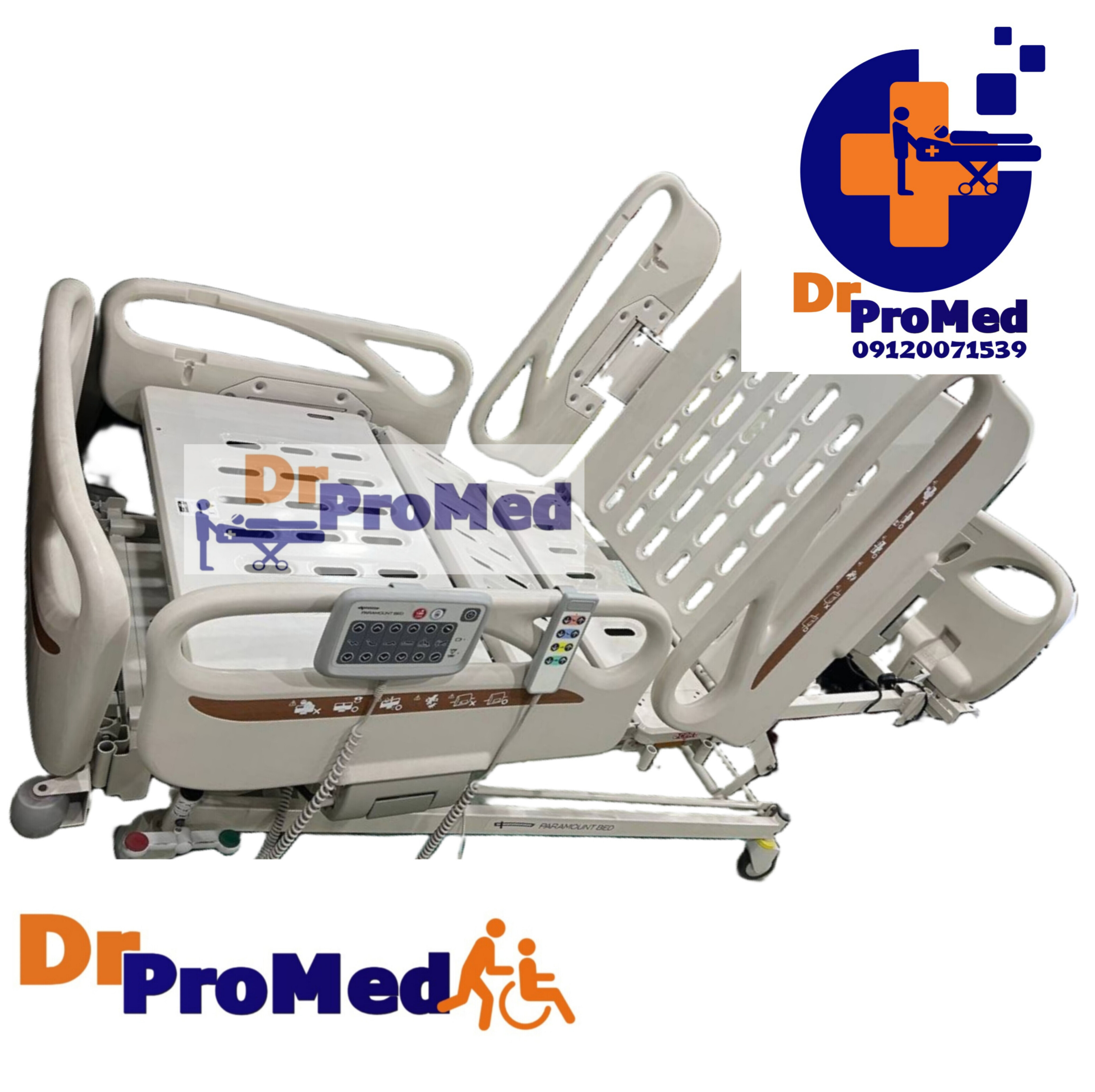 تخت بیمارستانی وارداتی پارامونت فول آپشن